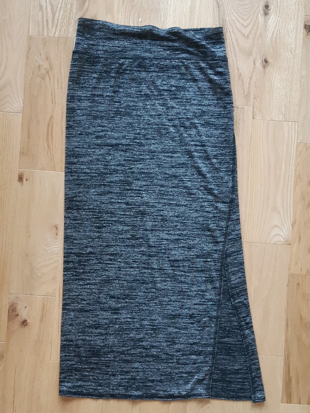 Wilfred Free Charcoal Heather Maxi Skirt Medium
